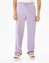Wide Leg-Joggerhose mit Textur